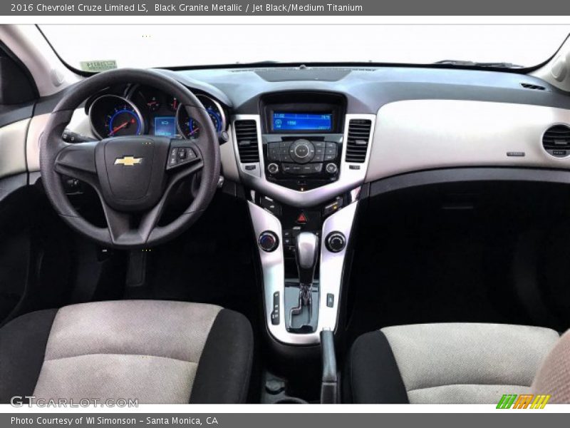 Black Granite Metallic / Jet Black/Medium Titanium 2016 Chevrolet Cruze Limited LS