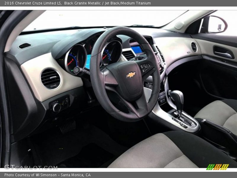 Black Granite Metallic / Jet Black/Medium Titanium 2016 Chevrolet Cruze Limited LS