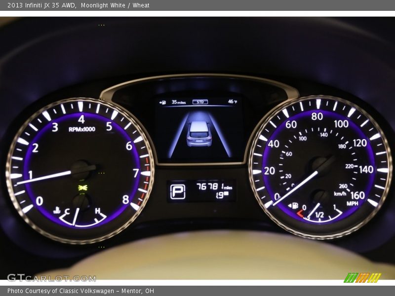Moonlight White / Wheat 2013 Infiniti JX 35 AWD