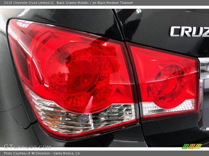 Black Granite Metallic / Jet Black/Medium Titanium 2016 Chevrolet Cruze Limited LS