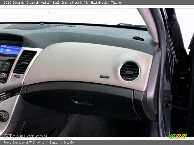 Black Granite Metallic / Jet Black/Medium Titanium 2016 Chevrolet Cruze Limited LS