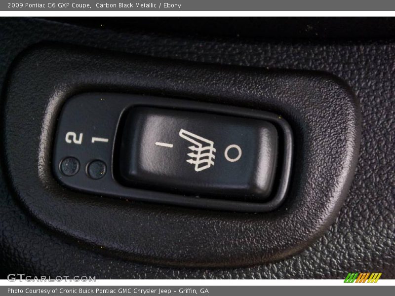 Carbon Black Metallic / Ebony 2009 Pontiac G6 GXP Coupe
