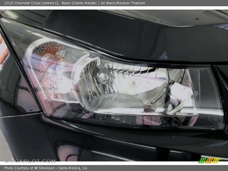 Black Granite Metallic / Jet Black/Medium Titanium 2016 Chevrolet Cruze Limited LS