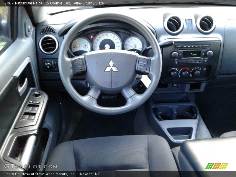 Alloy Silver / Slate 2007 Mitsubishi Raider LS Double Cab