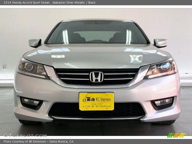 Alabaster Silver Metallic / Black 2014 Honda Accord Sport Sedan