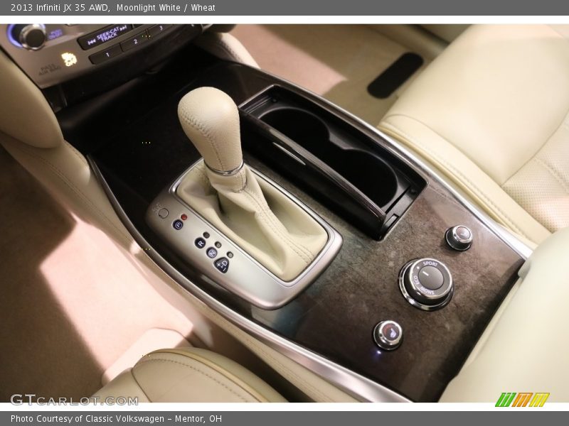 Moonlight White / Wheat 2013 Infiniti JX 35 AWD