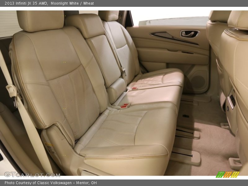 Moonlight White / Wheat 2013 Infiniti JX 35 AWD