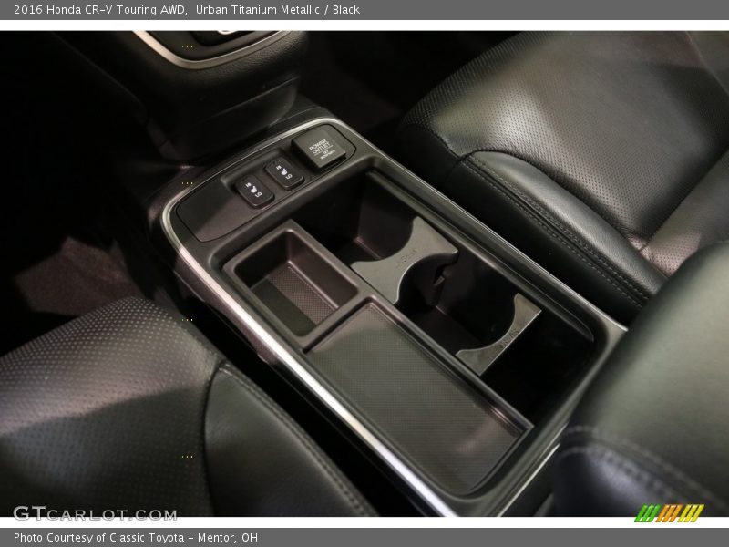 Urban Titanium Metallic / Black 2016 Honda CR-V Touring AWD