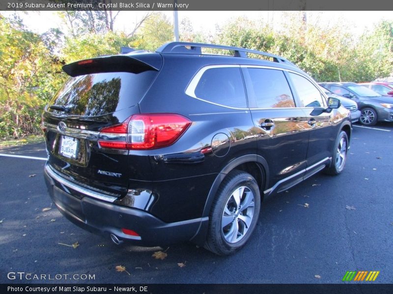 Crystal Black Silica / Warm Ivory 2019 Subaru Ascent Premium
