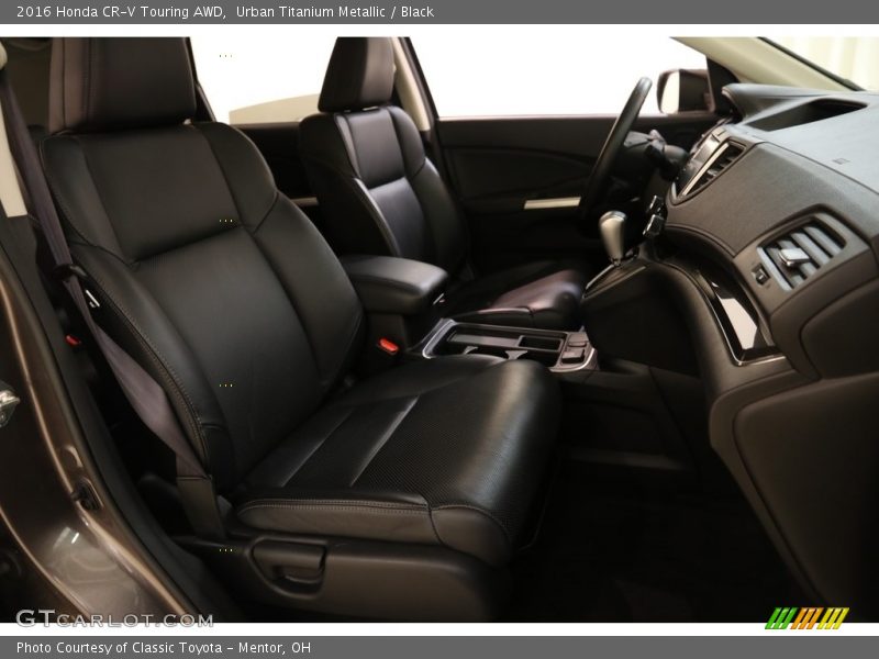 Urban Titanium Metallic / Black 2016 Honda CR-V Touring AWD