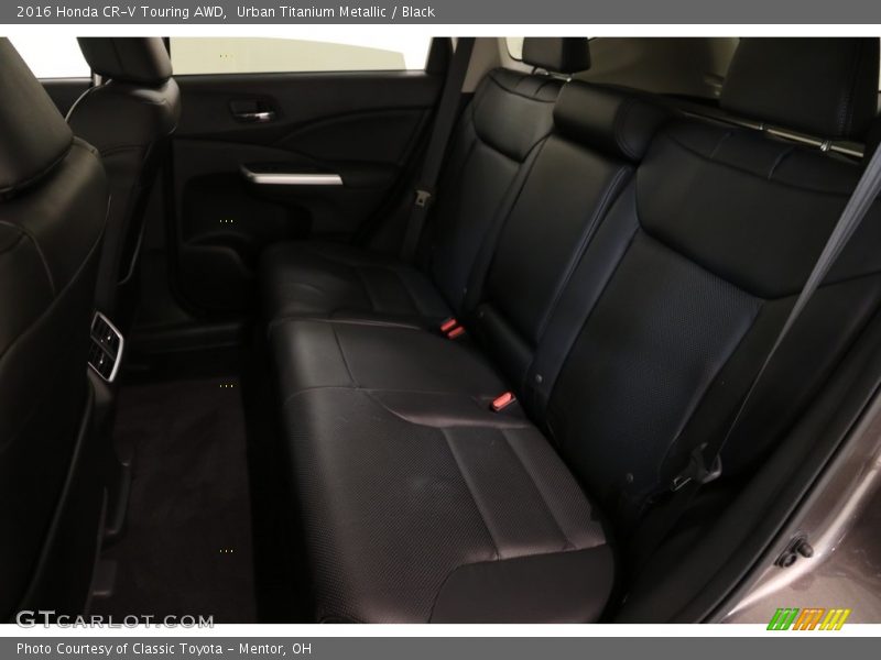 Urban Titanium Metallic / Black 2016 Honda CR-V Touring AWD