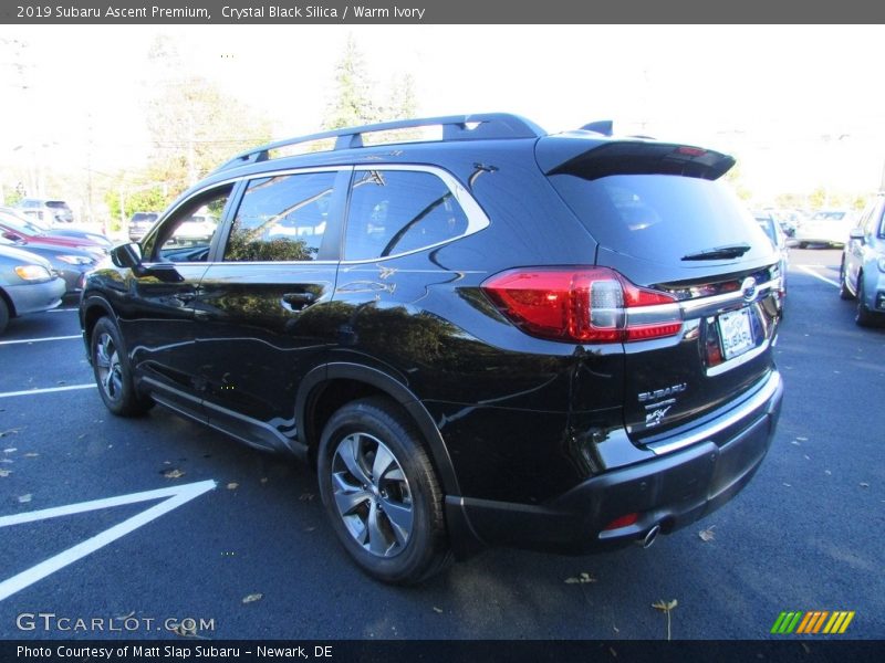 Crystal Black Silica / Warm Ivory 2019 Subaru Ascent Premium