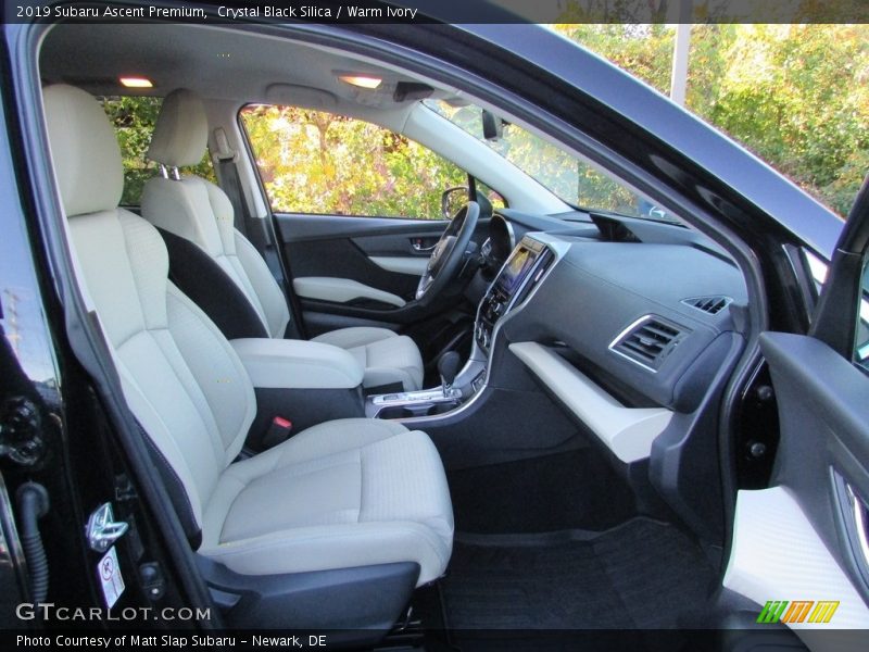 Crystal Black Silica / Warm Ivory 2019 Subaru Ascent Premium