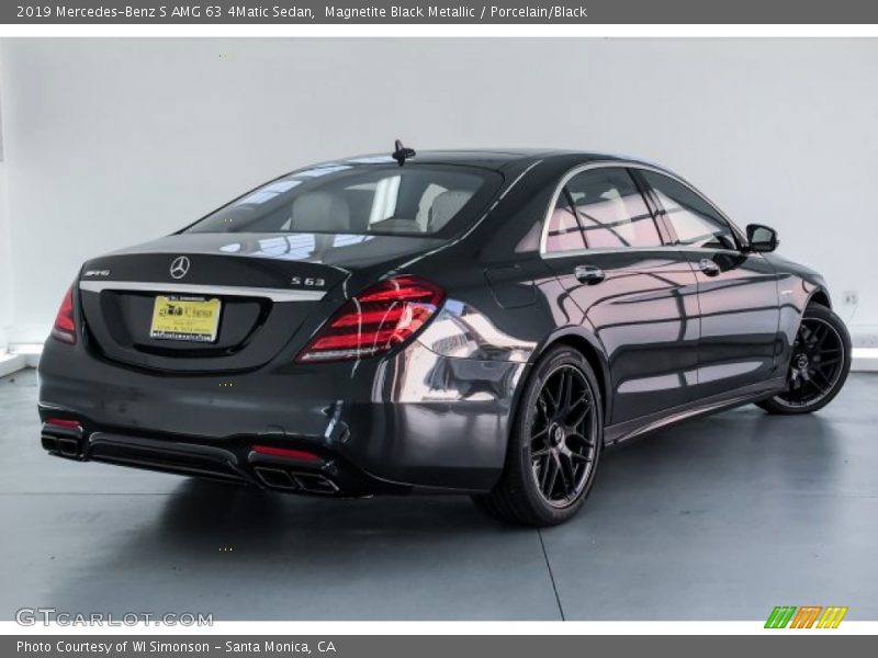 Magnetite Black Metallic / Porcelain/Black 2019 Mercedes-Benz S AMG 63 4Matic Sedan