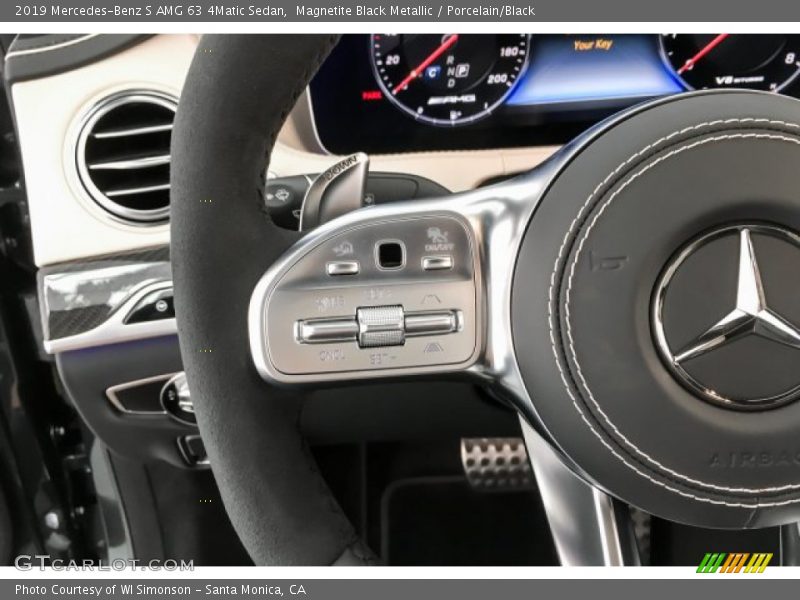  2019 S AMG 63 4Matic Sedan Steering Wheel