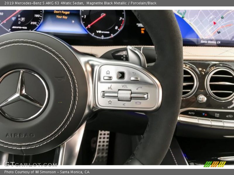  2019 S AMG 63 4Matic Sedan Steering Wheel