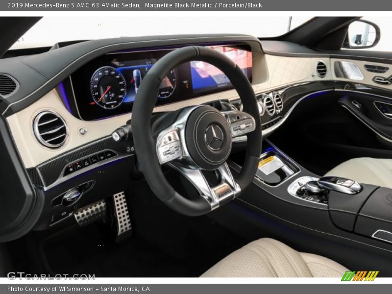 Dashboard of 2019 S AMG 63 4Matic Sedan