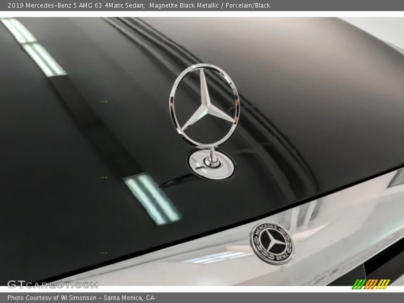 Magnetite Black Metallic / Porcelain/Black 2019 Mercedes-Benz S AMG 63 4Matic Sedan