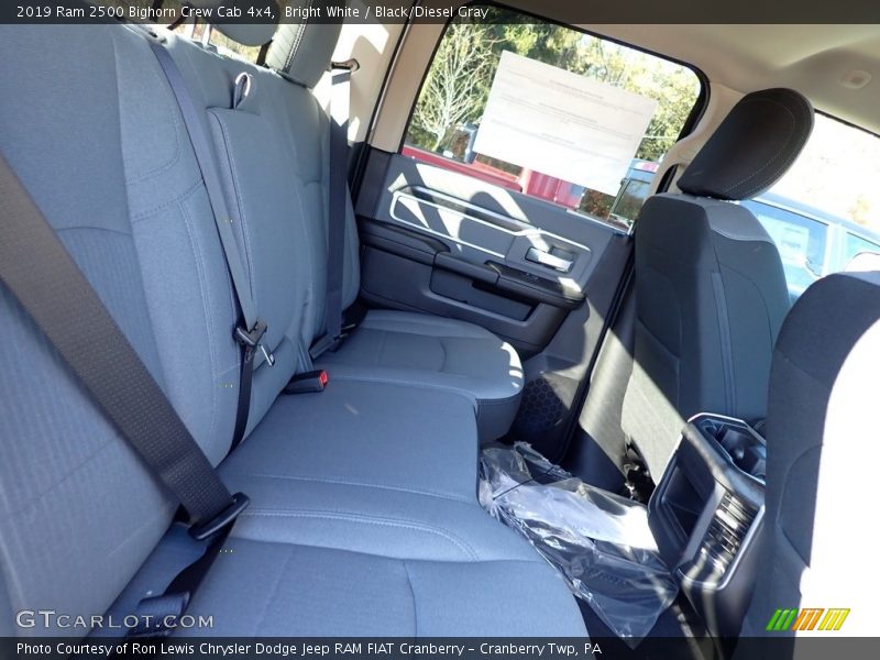 Bright White / Black/Diesel Gray 2019 Ram 2500 Bighorn Crew Cab 4x4