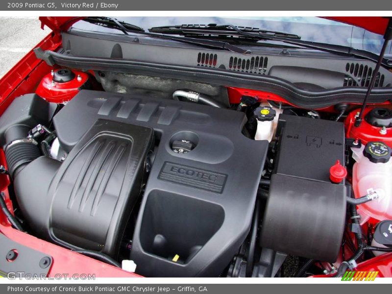 Victory Red / Ebony 2009 Pontiac G5