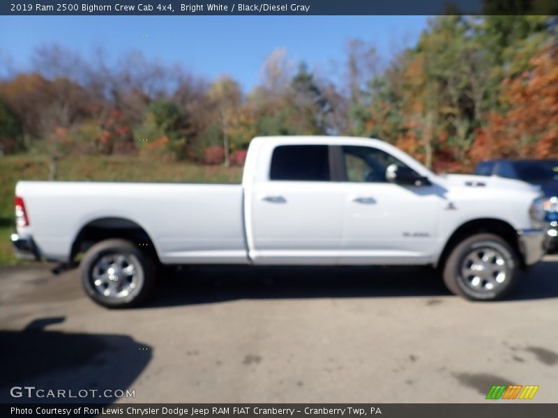 Bright White / Black/Diesel Gray 2019 Ram 2500 Bighorn Crew Cab 4x4