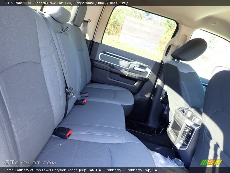 Bright White / Black/Diesel Gray 2019 Ram 2500 Bighorn Crew Cab 4x4