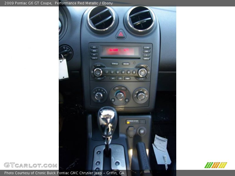 Performance Red Metallic / Ebony 2009 Pontiac G6 GT Coupe