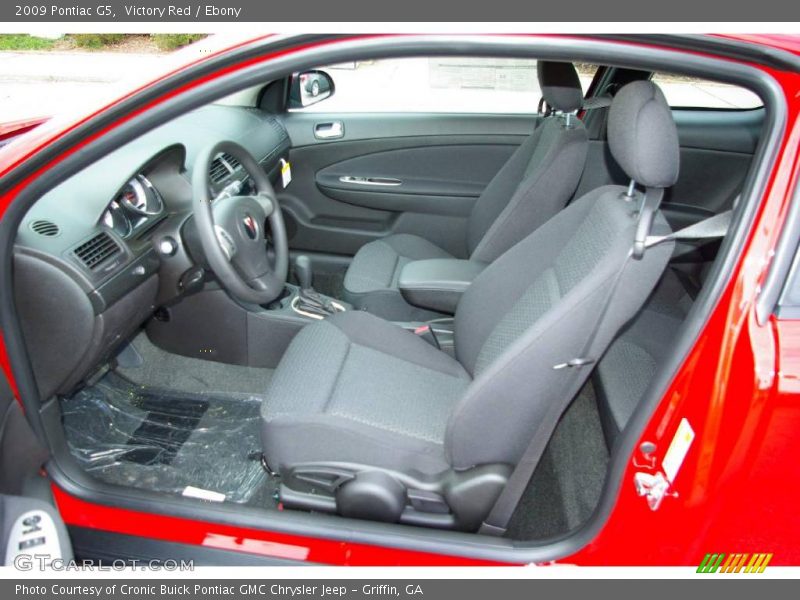 Victory Red / Ebony 2009 Pontiac G5