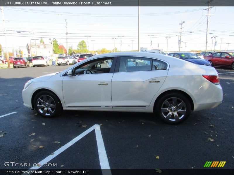 White Diamond Tricoat / Cashmere 2013 Buick LaCrosse FWD