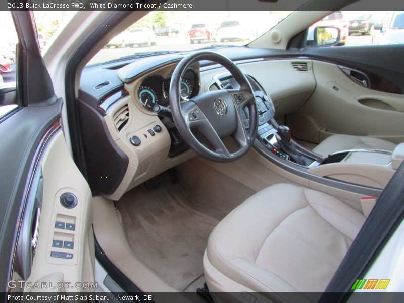 White Diamond Tricoat / Cashmere 2013 Buick LaCrosse FWD