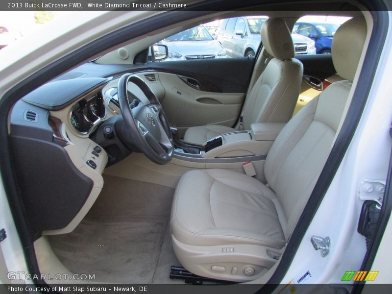 White Diamond Tricoat / Cashmere 2013 Buick LaCrosse FWD