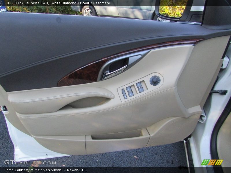 White Diamond Tricoat / Cashmere 2013 Buick LaCrosse FWD