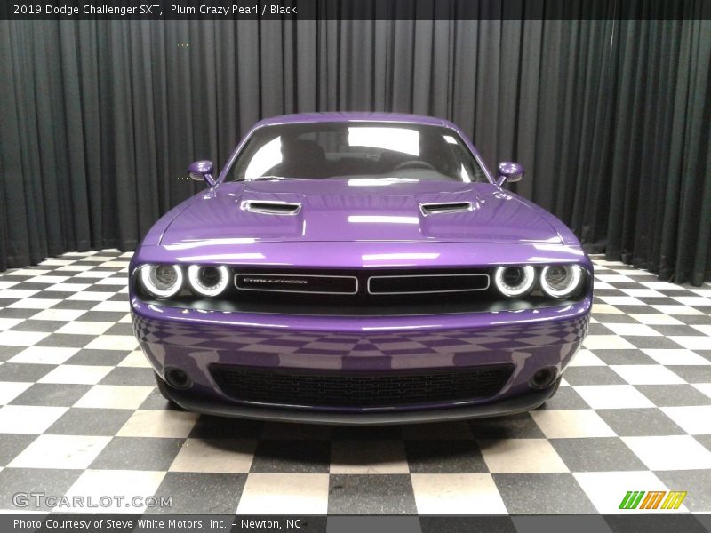 Plum Crazy Pearl / Black 2019 Dodge Challenger SXT