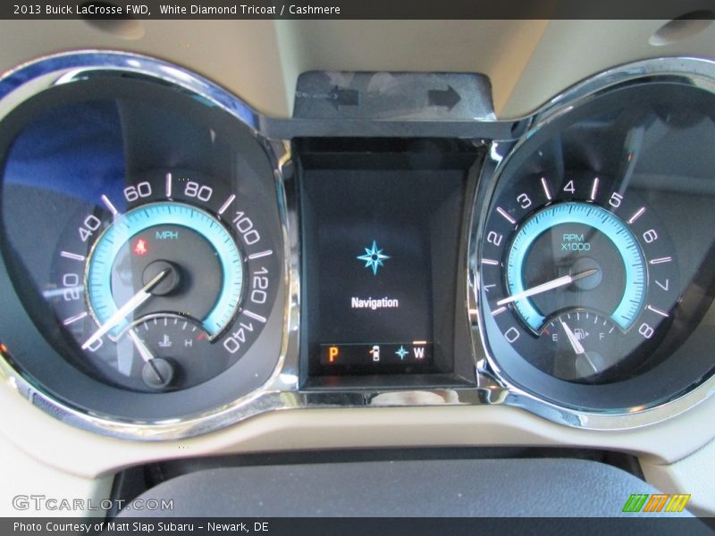 White Diamond Tricoat / Cashmere 2013 Buick LaCrosse FWD