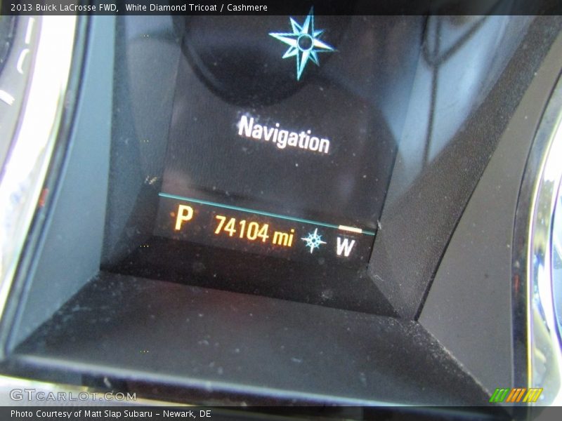 White Diamond Tricoat / Cashmere 2013 Buick LaCrosse FWD