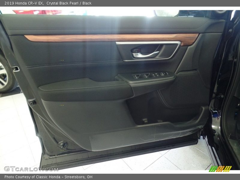 Crystal Black Pearl / Black 2019 Honda CR-V EX