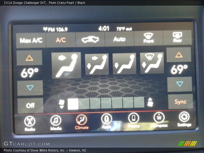 Plum Crazy Pearl / Black 2019 Dodge Challenger SXT