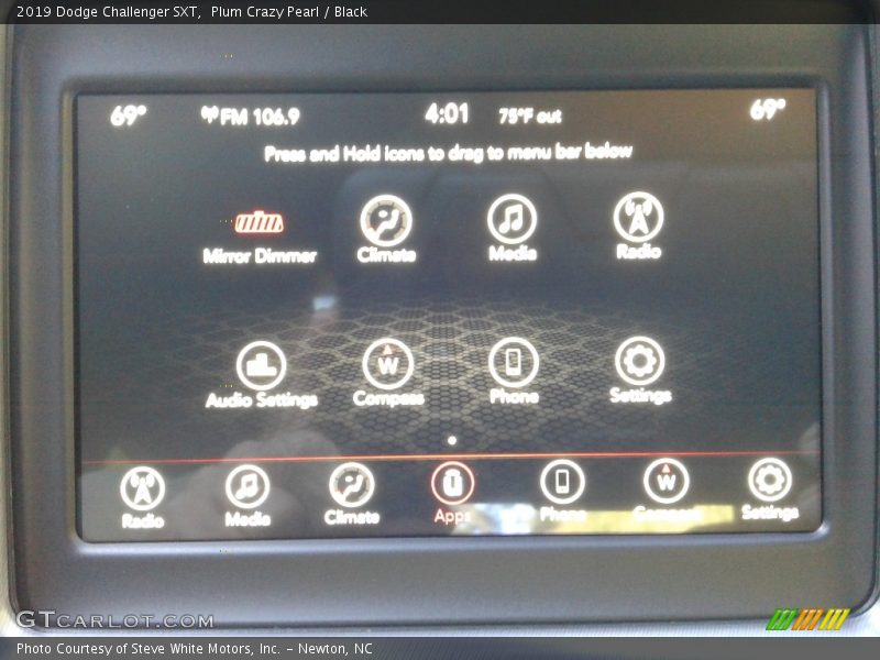 Plum Crazy Pearl / Black 2019 Dodge Challenger SXT