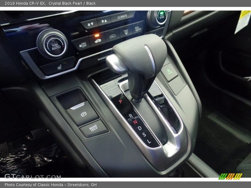 Crystal Black Pearl / Black 2019 Honda CR-V EX