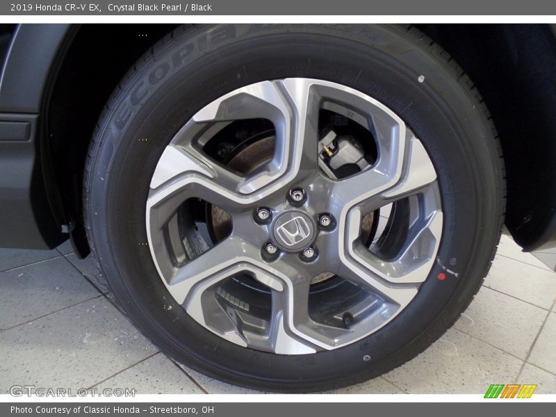 Crystal Black Pearl / Black 2019 Honda CR-V EX