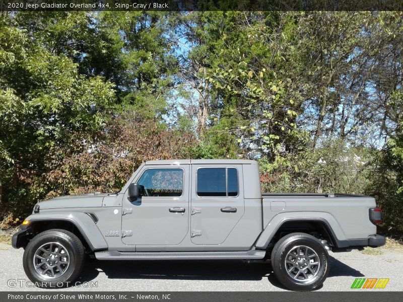 Sting-Gray / Black 2020 Jeep Gladiator Overland 4x4