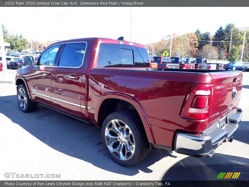 Delmonico Red Pearl / Indigo/Frost 2020 Ram 1500 Limited Crew Cab 4x4