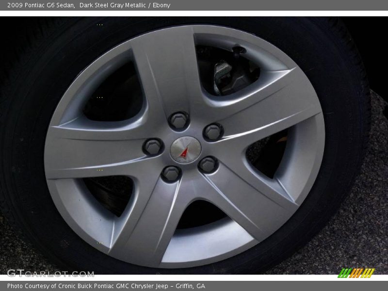 Dark Steel Gray Metallic / Ebony 2009 Pontiac G6 Sedan