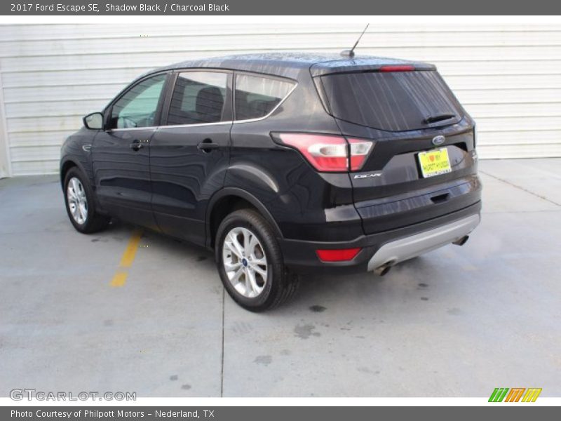 Shadow Black / Charcoal Black 2017 Ford Escape SE