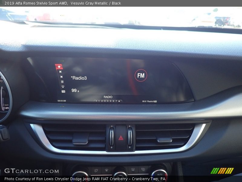 Vesuvio Gray Metallic / Black 2019 Alfa Romeo Stelvio Sport AWD