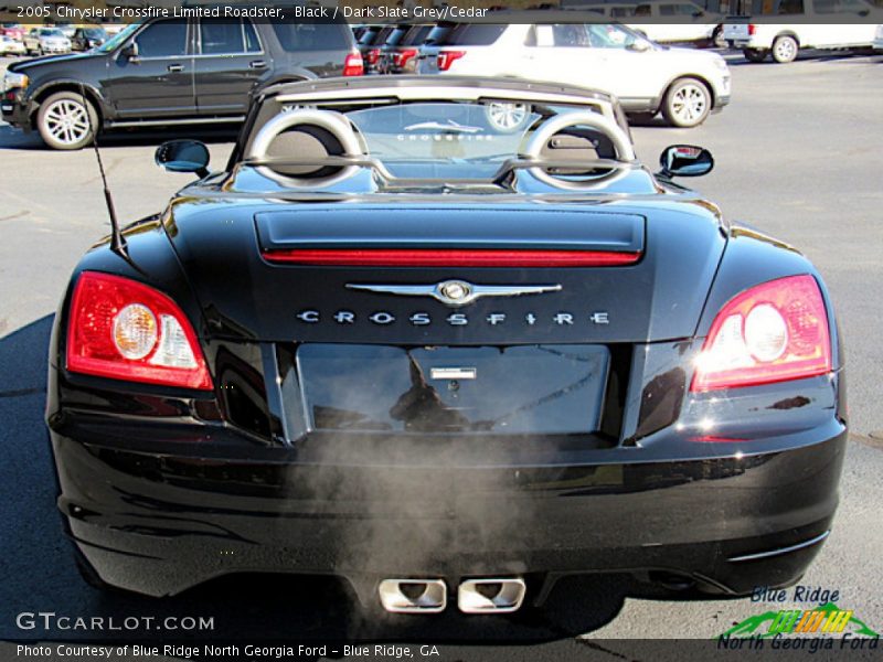 Black / Dark Slate Grey/Cedar 2005 Chrysler Crossfire Limited Roadster