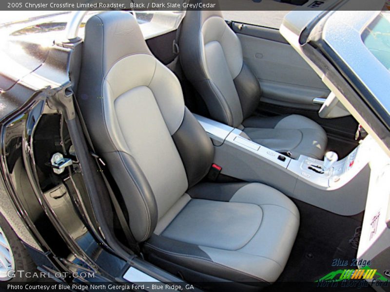 Black / Dark Slate Grey/Cedar 2005 Chrysler Crossfire Limited Roadster