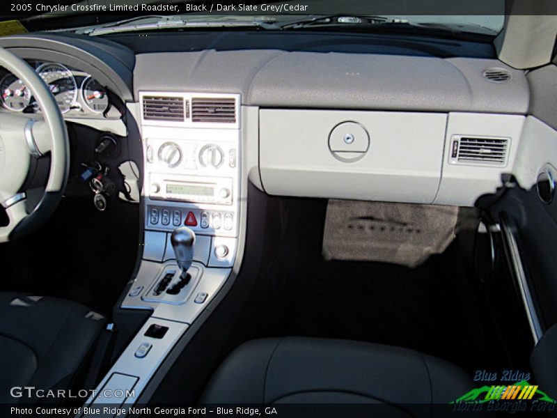 Black / Dark Slate Grey/Cedar 2005 Chrysler Crossfire Limited Roadster