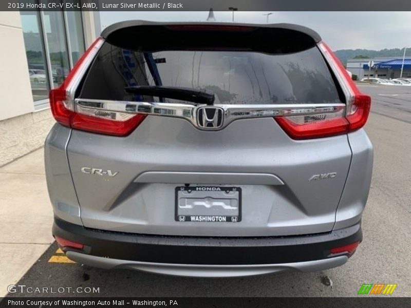 Lunar Silver Metallic / Black 2019 Honda CR-V EX-L AWD