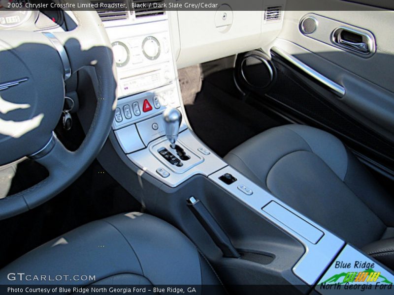 Black / Dark Slate Grey/Cedar 2005 Chrysler Crossfire Limited Roadster